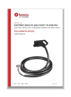 DC Şarj Soket ve Kablosu Kullanım Kılavuzu (CCS2)