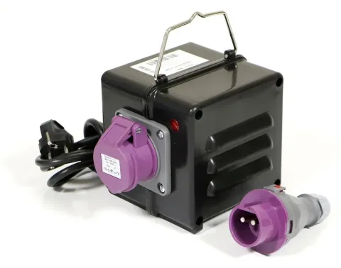 24V. Output 100W. Trafo – IP20, With sockets