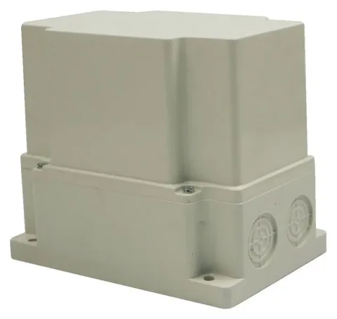 علبة توصيل بلاستيكية 120x170x140 – IP67, غطاء معتم بالبراغي