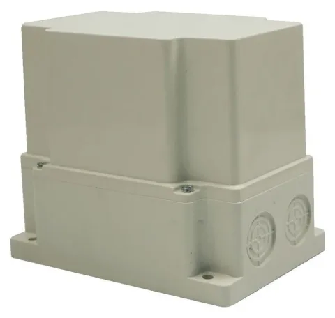 علبة توصيل بلاستيكية 120x170x140 – IP67, غطاء معتم بالبراغي