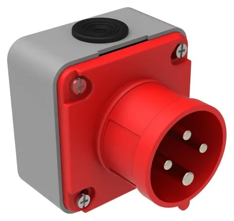 Clavija de superficie CEE 16A 4P IP44