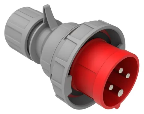 Вилка CEE 16A 4P IP67