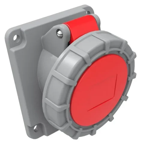 مقبس لوحة مائل 45° CEE 16A 4P IP67
