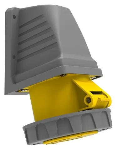 Base de superficie inclinada 90° CEE 32A 3P IP67