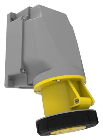 Base de superficie inclinada 90° CEE 63A 3P IP67