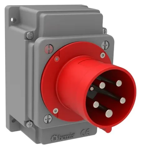 Clavija de superficie CEE 63A 5P IP44