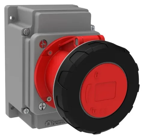 Base de superficie CEE 63A 5P IP67
