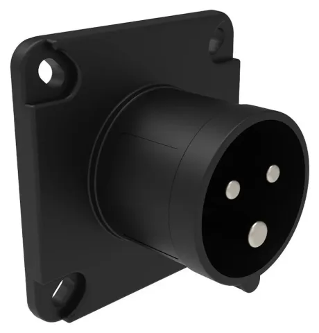Clavija de empotrar CEE 16A 3P IP44