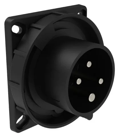 Clavija de empotrar CEE 16A 4P IP67