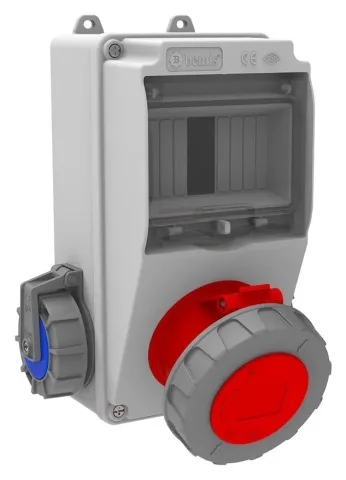 Комбинированный щиток розеток V5 – IP66, с розетками