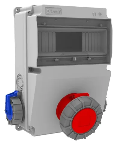 Комбинированный щиток розеток V10 – IP66, с розетками