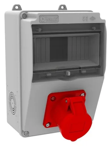 Cuadro combinado de tomas V7 – IP44, con tomas