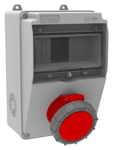 Cuadro combinado de tomas V7 – IP66, con tomas