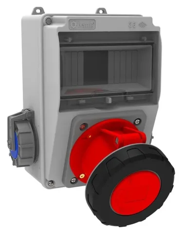 Cuadro combinado de tomas V7 – IP66, con tomas
