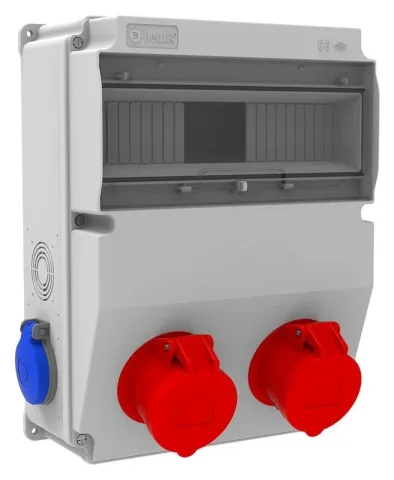 V12 Kombinasyon Kutusu – IP44, Prizli