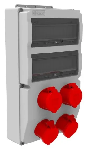 V26 Combination Unit – IP44, With sockets