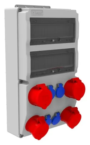V26 Kombinasyon Kutusu – IP44, Prizli