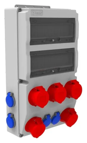 V26 Kombinasyon Kutusu – IP44, Prizli
