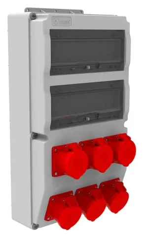V26 Combination Unit – IP44, With sockets