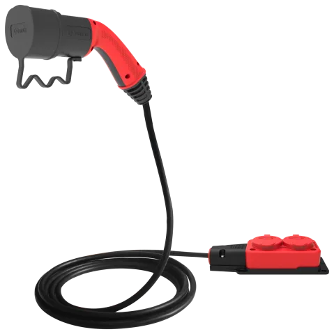 Adaptador C2L de 2 tomas con enchufe – 3m. Con cable · Toma doble
