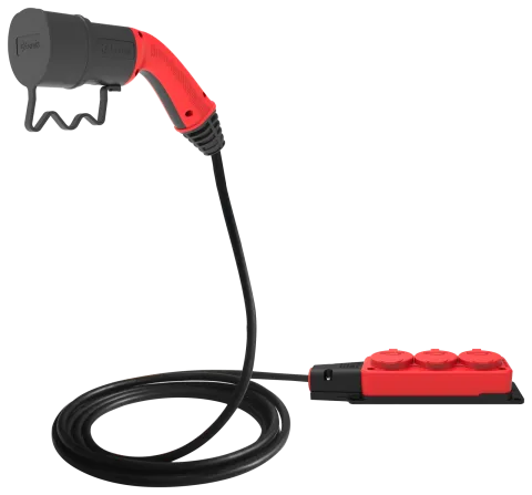 Adaptador C2L de 3 tomas con enchufe – 3m. Con cable · Toma triple