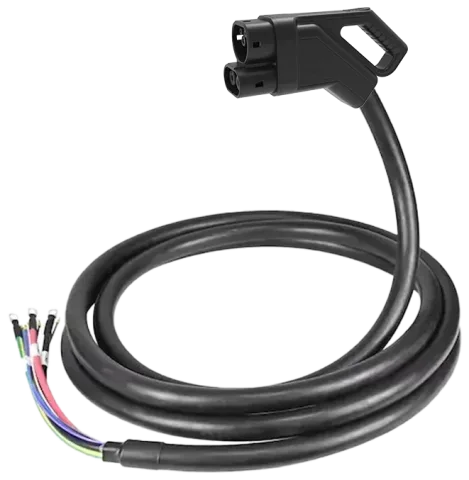 Кабель / разъём DC CCS2 (свободный конец) – 400A · 5 м