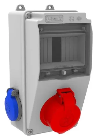 V5 Kombinasyon Kutusu – IP44, Prizli