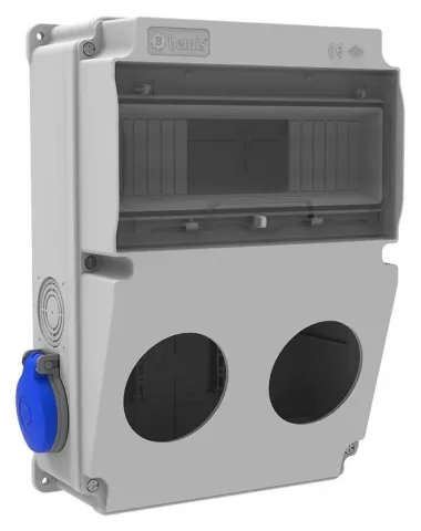 Комбинированный щиток розеток V10 – IP44, с розетками