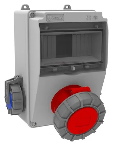 Cuadro combinado de tomas V7 – IP66, con tomas