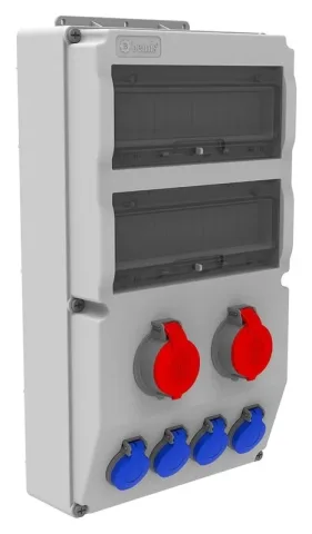 V26 Combination Unit – IP44, With sockets