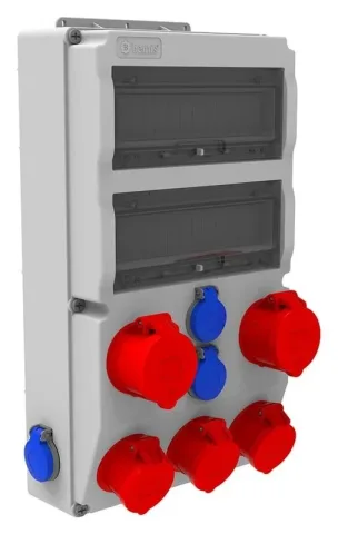 V26 Combination Unit – IP44, With sockets