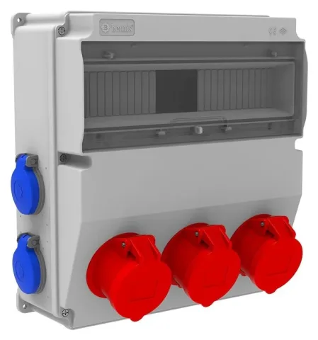 V15 Kombinasyon Kutusu – IP44, Prizli