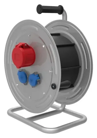 بكرة كابل معدنية – IP44, 40m