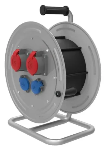 بكرة كابل معدنية – IP44, 40m