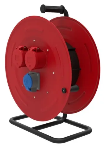 بكرة كابل معدنية – IP44, 50m