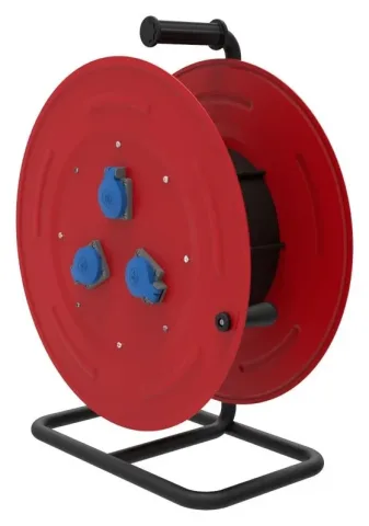 بكرة كابل معدنية – IP44, 50m