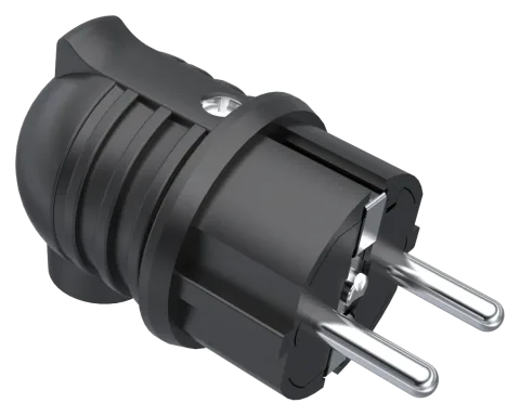 16A IP44 Single-Phase UPS Angled Plug