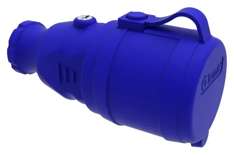 16A IP44 Single-Phase Connector (Blue)