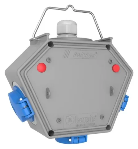 Polybox – IP44, mit Steckdosen