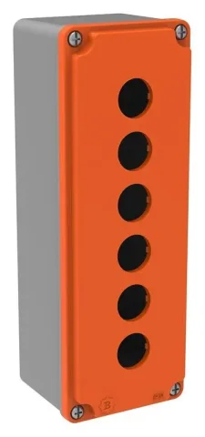 Ex-geschütztes Tastergehäuse für 6 Taster 80x230x73 – IP67