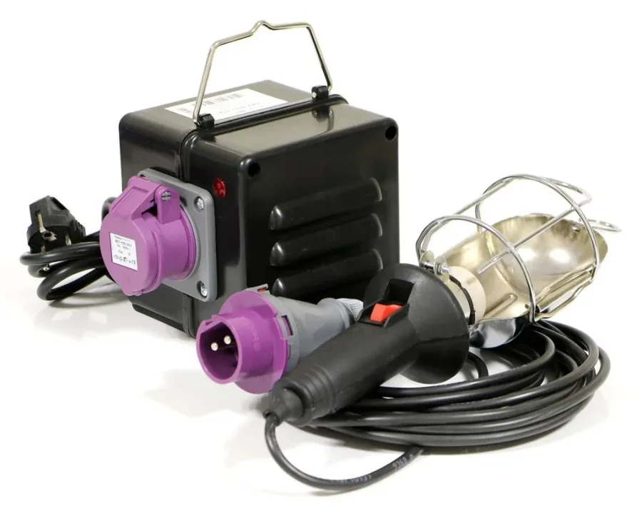 إنارة بمحول 200W، خرج 24V – IP20, مع مقابس