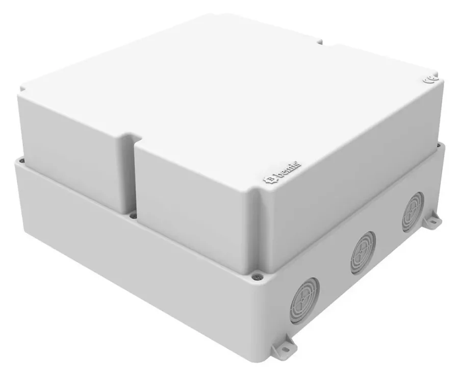 Пластиковая распределительная коробка 340x340x160 – IP67, непрозрачная крышка на винтах
