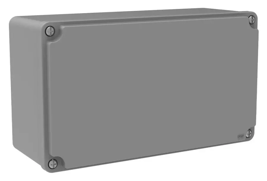Alüminyum Buat (130x230x90) – IP67, Alüminyum Kapak
