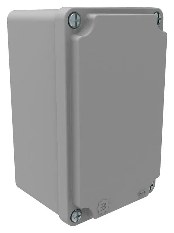 Aluminium-Abzweigkasten (80x130x73) – IP67, Aluminiumdeckel