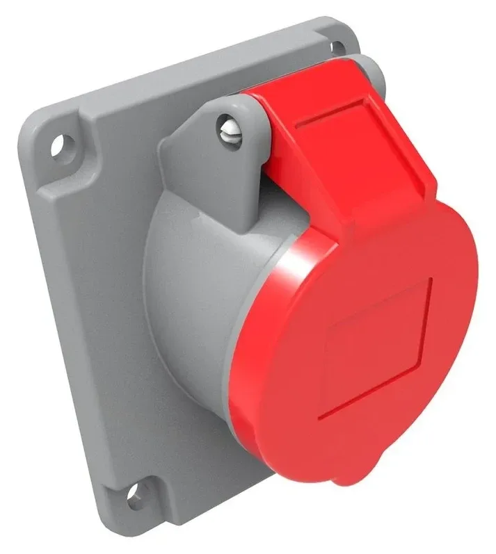 16A 4P IP44 CEE 45° Eğik Makine Prizi