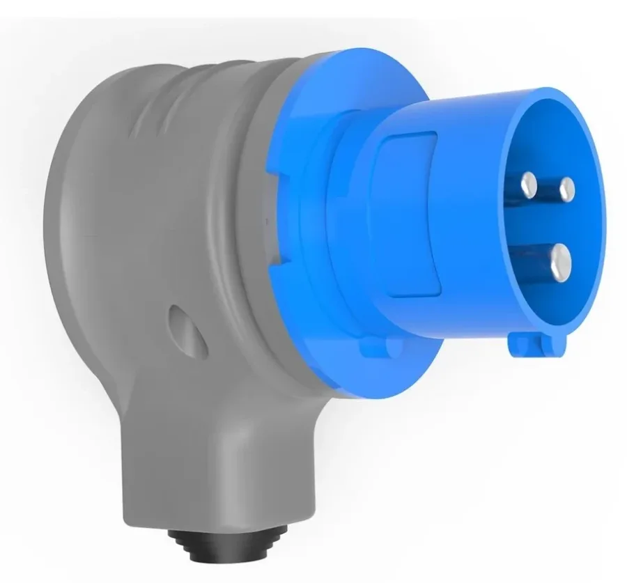قابس دوار مائل 90° CEE 32A 3P IP44