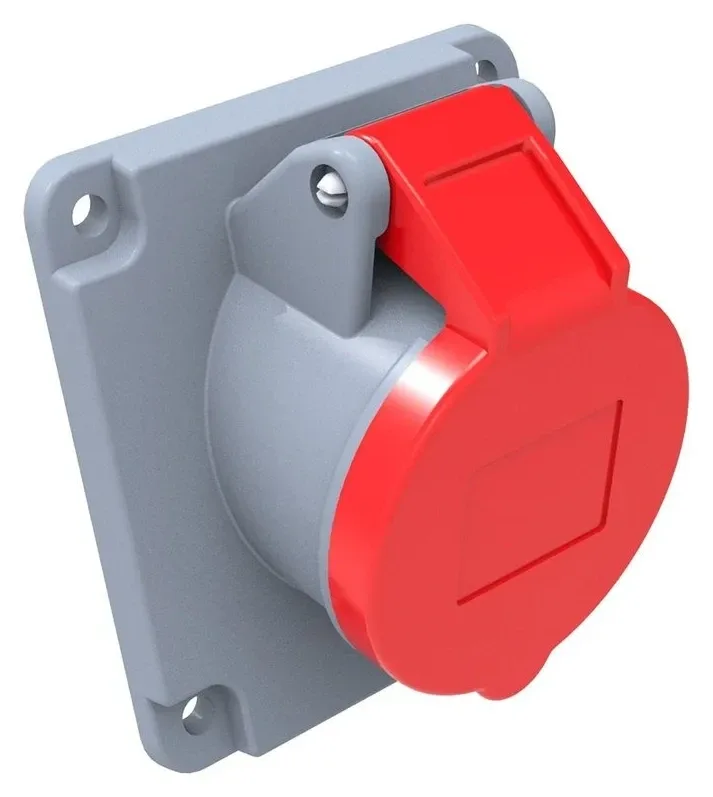 32A 4P IP44 CEE 45° Eğik Makine Prizi