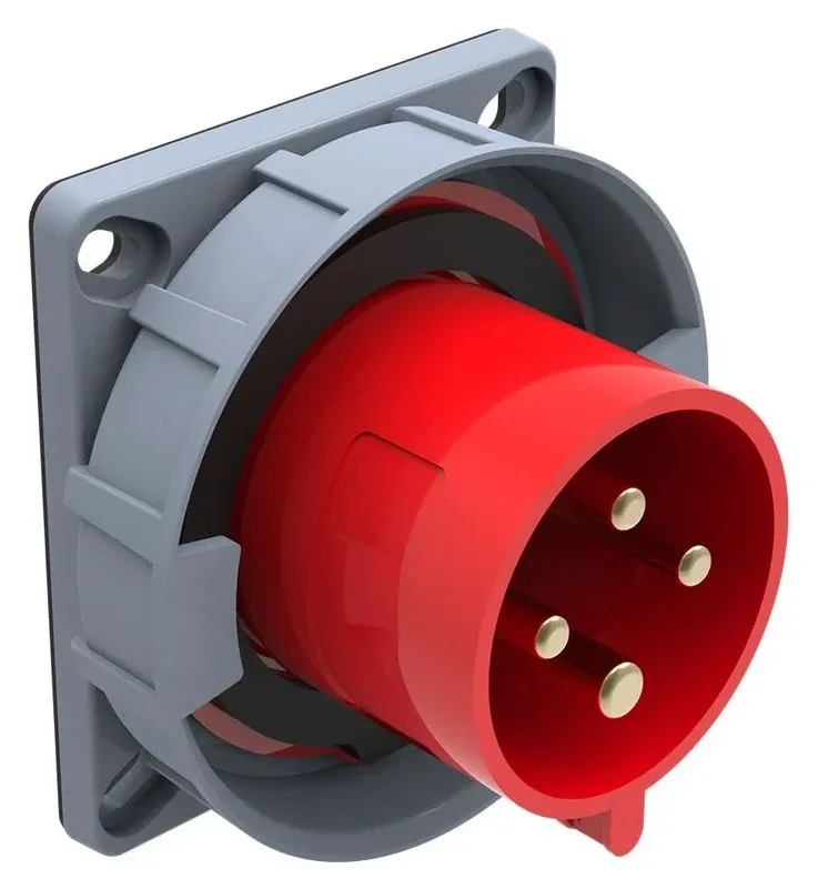 Anbaustecker CEE 32A 4P IP67