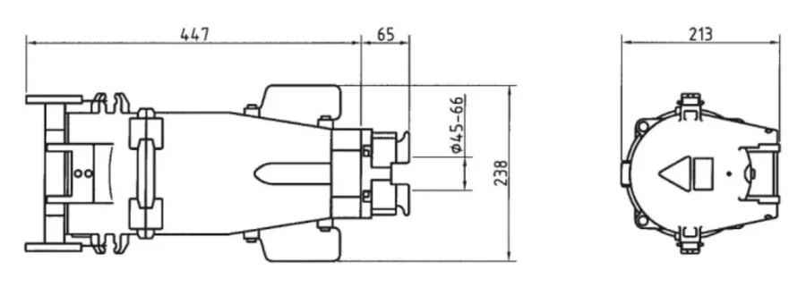 Kupplung 400A 5P IP67 – 2