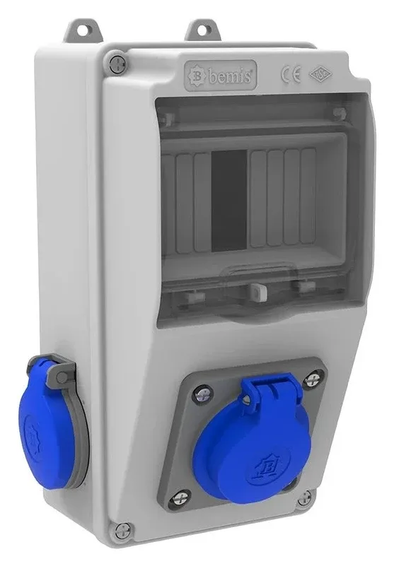 وحدة مقابس مجمعة V5 – IP44, مع مقابس